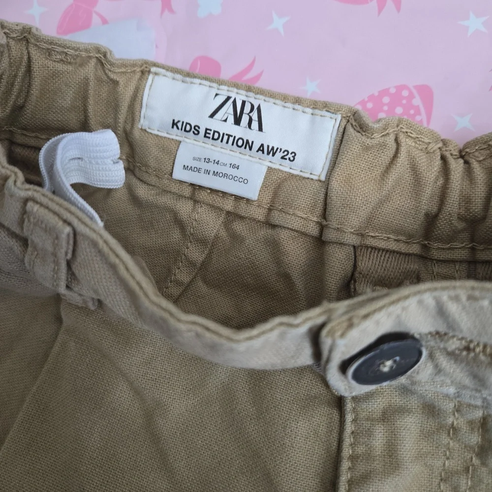 Zara Kids Pleated Cargo Pants Kids Edition Aw'23